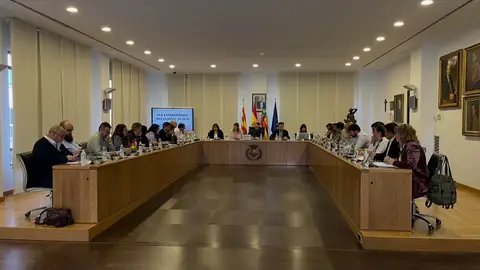 Pleno de presupuestos en el Ayuntamiento de Vila-real. Pleno de presupuestos en el Ayuntamiento de Vila-real.