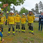 A Xunta forma persoal na prevención e defensa contra incendios na base de Toén