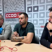 Rueda de prensa de CCOO en Ciudad Real Rueda de prensa de CCOO en Ciudad Real