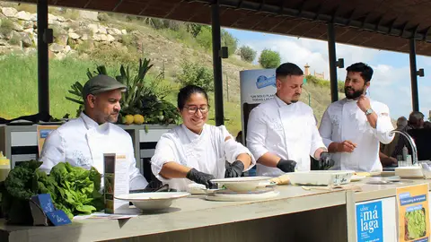 La lechuga malagueña, eje de un showcooking sobre alimentación sostenible La lechuga malagueña, eje de un showcooking sobre alimentación sostenible