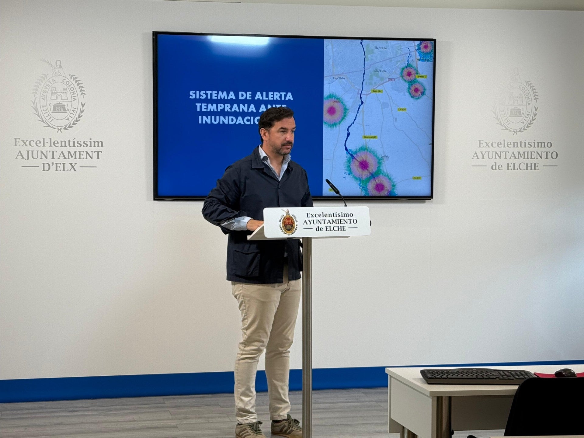 Elche amplia el sistema de alarmas para avisar a la población ante emergencias Elche amplia el sistema de alarmas para avisar a la población ante emergencias