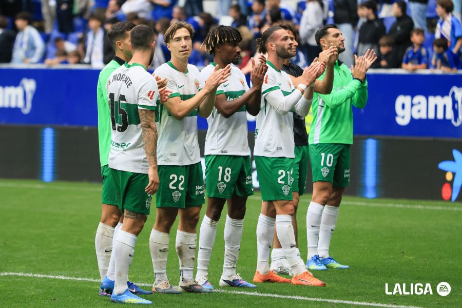 El Elche afronta las últimas cinco jornadas con cuatro puntos de renta sobre el descenso El Elche afronta las últimas cinco jornadas con cuatro puntos de renta sobre el descenso