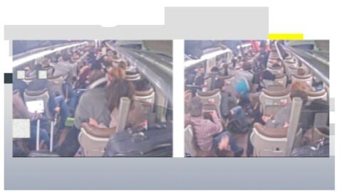 Primeras imágenes del momento del accidente en Adamuz