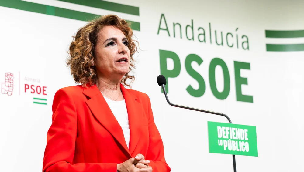 María Jesús Montero durante la campaña electoral de las elecciones andaluzas de 2026. María Jesús Montero durante la campaña electoral de las elecciones andaluzas de 2026.