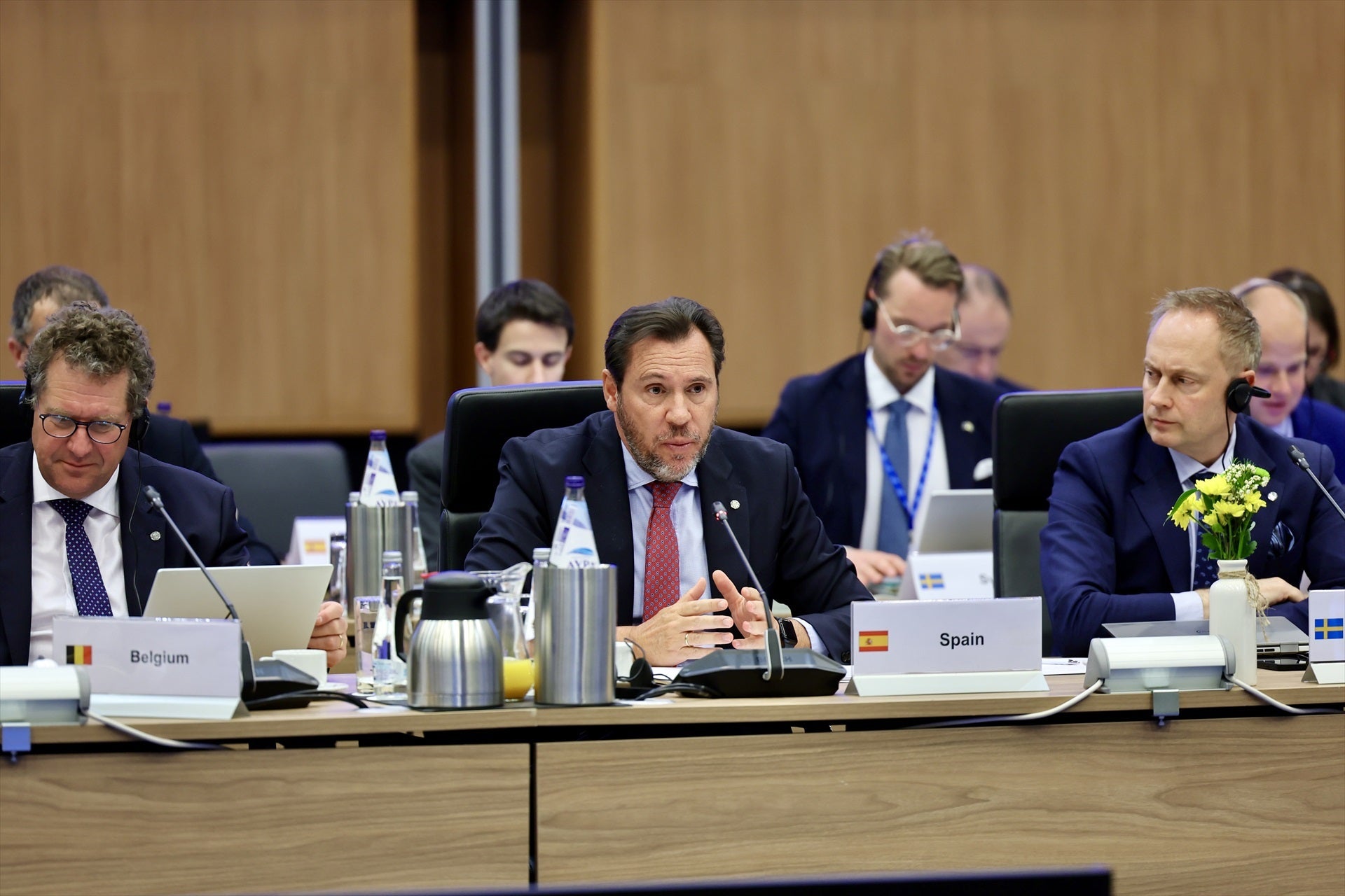 Óscar Puente, en el Consejo informal europeo de ministros de Transportes Y de Asuntos Marítimos, en Chipre Óscar Puente, en el Consejo informal europeo de ministros de Transportes Y de Asuntos Marítimos, en Chipre