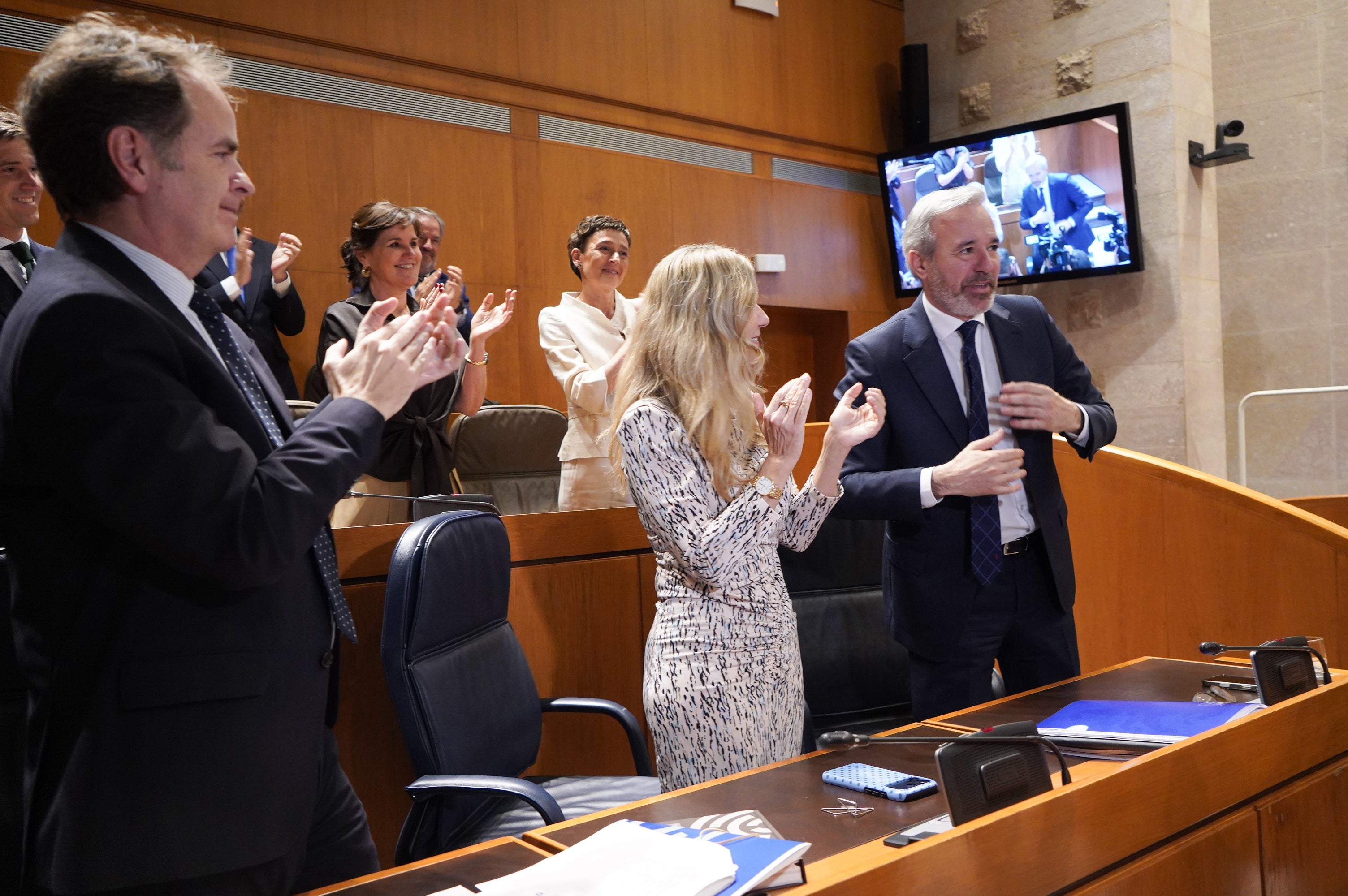 Azcón ha sido reelegido presidente del Gobierno de Aragón Azcón ha sido reelegido presidente del Gobierno de Aragón