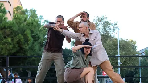 “Danza y Ciudad” lleva la danza contemporánea al espacio urbano de Huesca “Danza y Ciudad” lleva la danza contemporánea al espacio urbano de Huesca