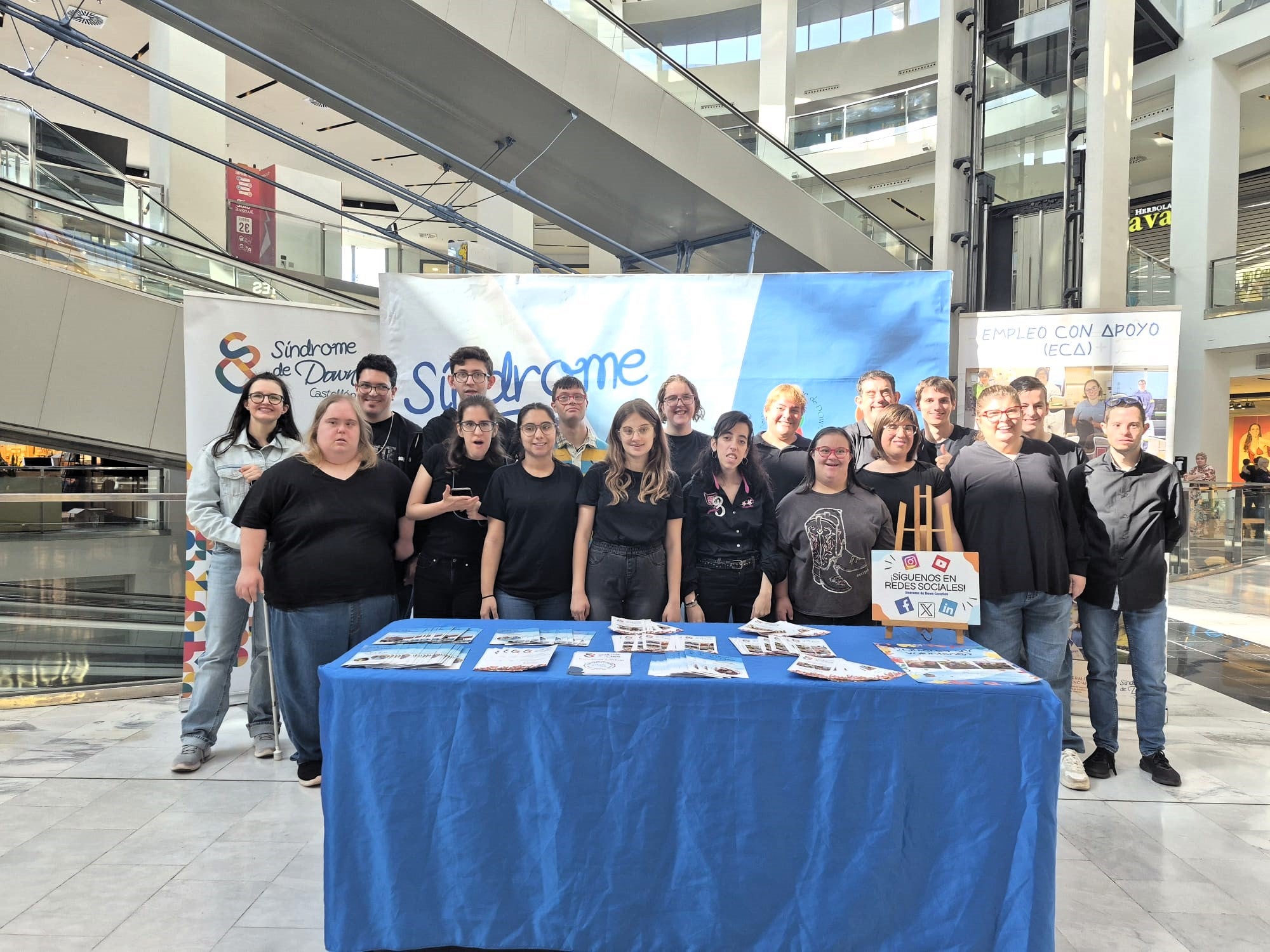 Salera consolida su apoyo a la integración laboral de la mano de Down Castellón Salera consolida su apoyo a la integración laboral de la mano de Down Castellón