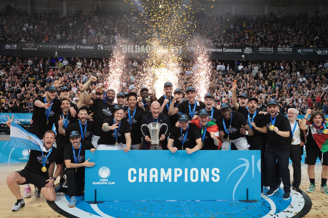 El Bilbao Basket remonta y revalida su título de la FIBA Europe Cup El Bilbao Basket remonta y revalida su título de la FIBA Europe Cup