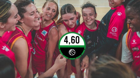 Jugadoras del Cajasol Club Baloncesto Sevilla Femenino.
