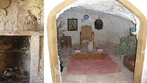 Casa cueva donde vivían los mineros de Libros Casa cueva donde vivían los mineros de Libros