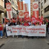 Manifestación del 1 de mayo en Castellón 