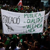 Los sindicatos convocan huelga indefinida del profesorado valenciano desde el 11 de mayo