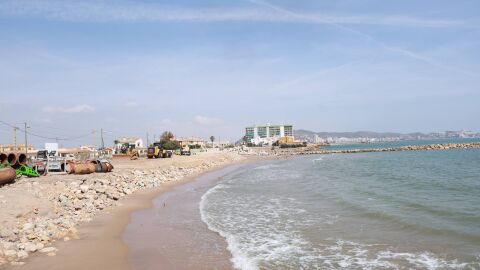 Regeneraci&oacute;n playas Cullera