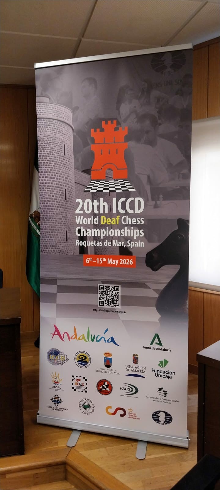 Roquetas acogerá del 6 al 15 de mayo el 20º Campeonato del Mundo de Ajedrez para Personas Sordas Roquetas acogerá del 6 al 15 de mayo el 20º Campeonato del Mundo de Ajedrez para Personas Sordas