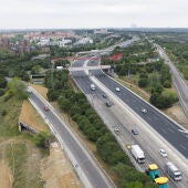 Abre a la circulación el primer tramo con carril ampliado en la M-607 entre Colmenar y Tres Cantos
