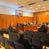 Aplauso tras la aprobación unánime en pleno de la declaración este 2026 como 'Año del Rey Teodomiro' Aplauso tras la aprobación unánime en pleno de la declaración este 2026 como 'Año del Rey Teodomiro'