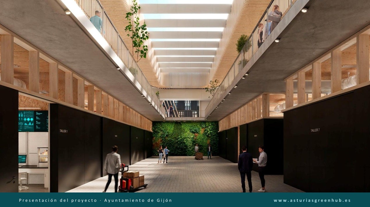 La antigua Champanera albergará el 'Asturias Green Hub' La antigua Champanera albergará el 'Asturias Green Hub'