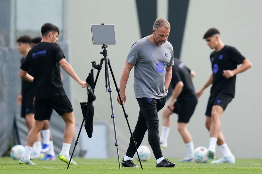 Flick: "Estamos en el buen camino, pero todavía no está hecho" Flick: "Estamos en el buen camino, pero todavía no está hecho"
