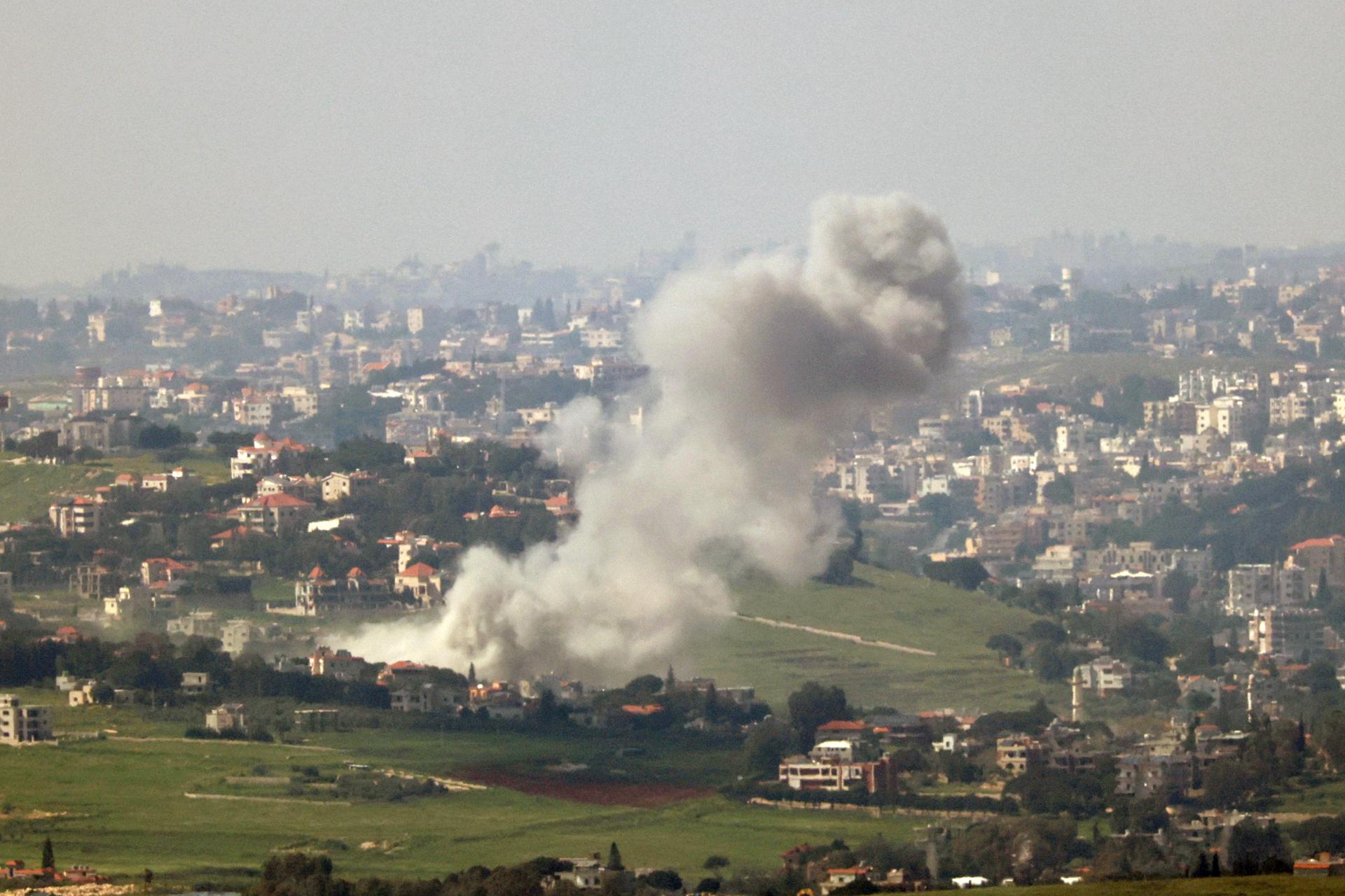 Israel ataca el sur del Líbano un día después de la firma del acuerdo de seguridad Israel ataca el sur del Líbano un día después de la firma del acuerdo de seguridad