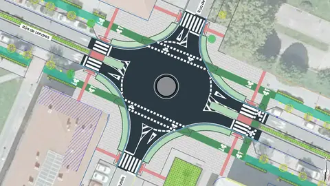 El gobierno compostelano aprueba el proyecto para crear una glorieta en la intersección de las calles de Londres, Lisboa y Dublín, en las Fontiñas El gobierno compostelano aprueba el proyecto para crear una glorieta en la intersección de las calles de Londres, Lisboa y Dublín, en las Fontiñas