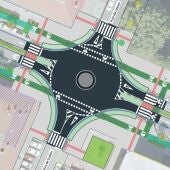  El gobierno compostelano aprueba el proyecto para crear una glorieta en la intersección de las calles de Londres, Lisboa y Dublín, en las Fontiñas