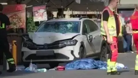 Imagen del vehículo implicado en el atropello Imagen del vehículo implicado en el atropello