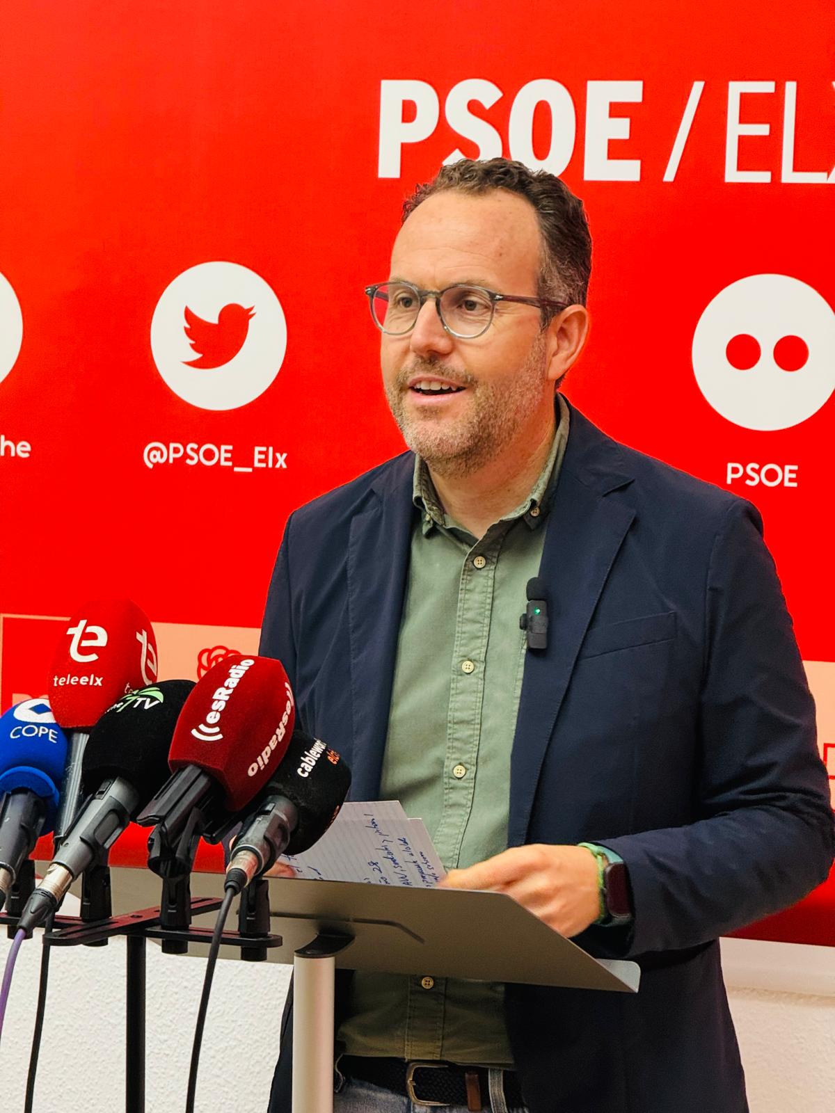 El PSOE de Elche pide que el presupuesto del Consell incluya "con nombre y apellidos" las inversiones pendientes” en el municipio El PSOE de Elche pide que el presupuesto del Consell incluya "con nombre y apellidos" las inversiones pendientes” en el municipio