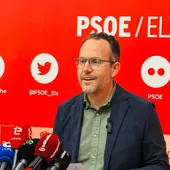 Héctor Díez, portavoz del PSOE en el Ayuntamiento de Elche. Héctor Díez, portavoz del PSOE en el Ayuntamiento de Elche.