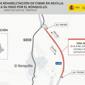 Transportes inicia las obras de rehabilitación y mejora de la A-66, a su paso por El Ronquillo Transportes inicia las obras de rehabilitación y mejora de la A-66, a su paso por El Ronquillo