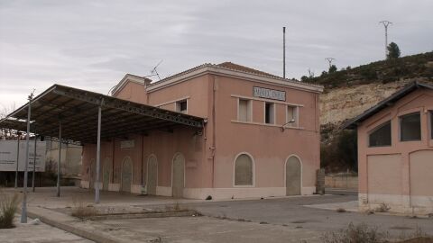 Antigua estaci&oacute;n de tren de Manuel