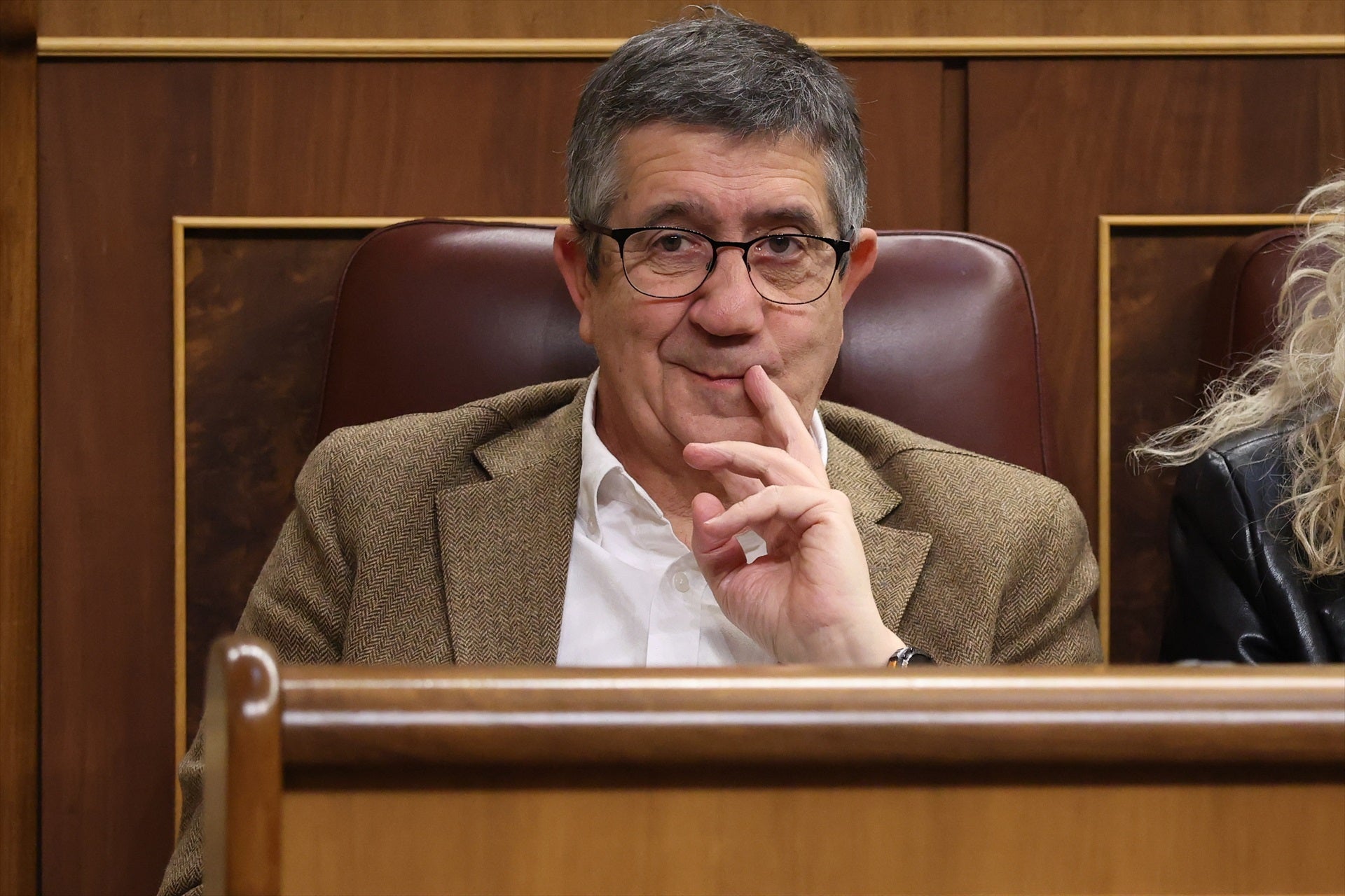 Patxi López en una foto de archivo en el Congreso Patxi López en una foto de archivo en el Congreso