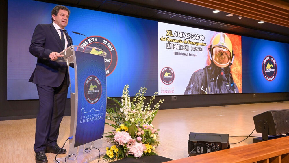Miguel Ángel Valverde, presidente de la Diputación
