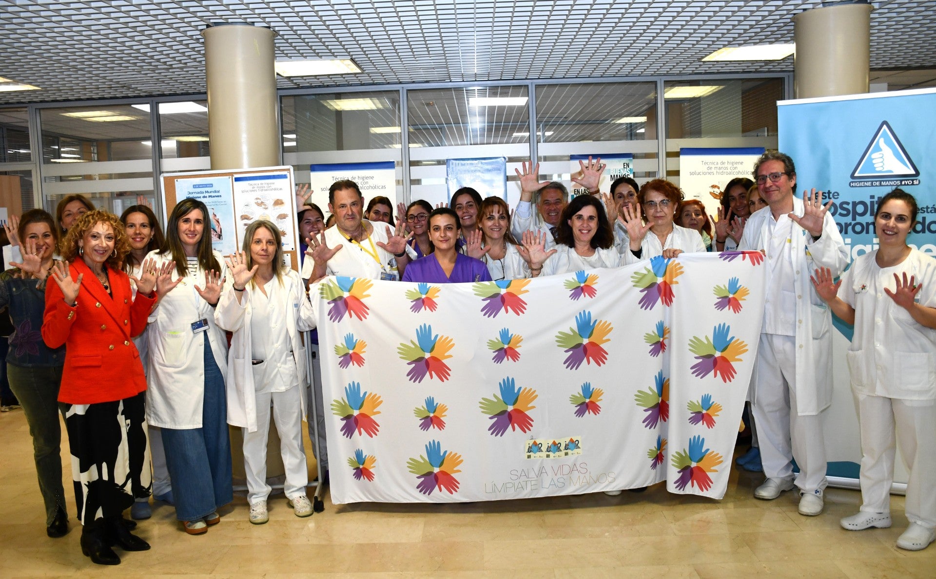 El CAUPA y varios centros de salud se suman al Día Mundial de la Higiene de Manos El CAUPA y varios centros de salud se suman al Día Mundial de la Higiene de Manos