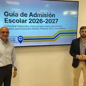 Ricardo Recuero (izquierda), edil de Educación, y Juan José Fernández Nova, asesor de la concejalía Ricardo Recuero (izquierda), edil de Educación, y Juan José Fernández Nova, asesor de la concejalía