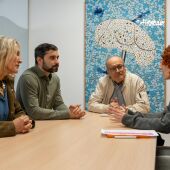 El Ayuntamiento de L'Alcora visita ALCER CASTALIA 