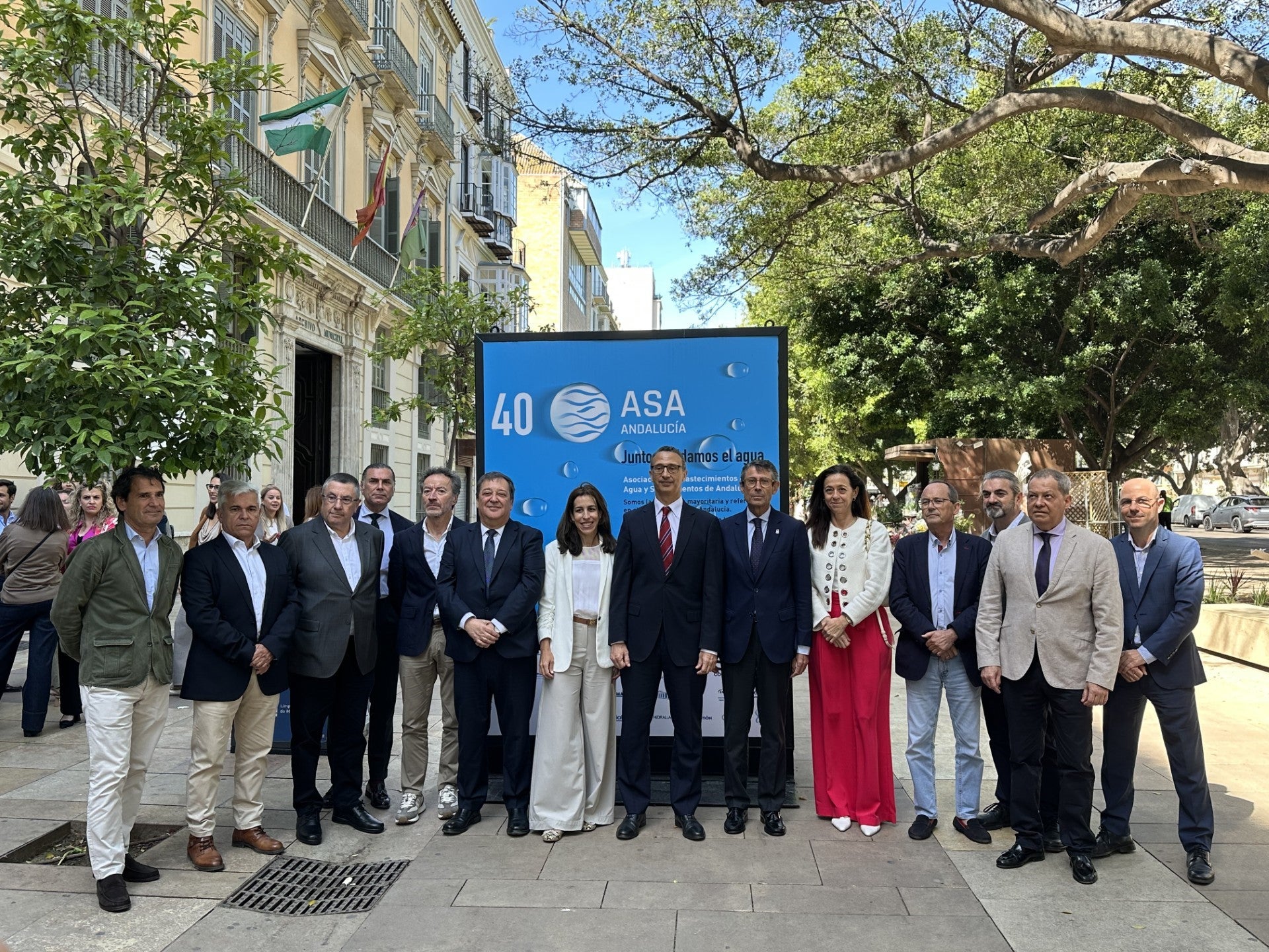 Málaga se suma al ciclo del agua con la exposición de ASA Andalucía por su 40 aniversario Málaga se suma al ciclo del agua con la exposición de ASA Andalucía por su 40 aniversario
