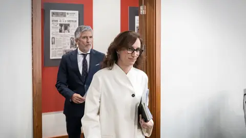 El ministro del Interior, Fernando Grande-Marlaska, y la ministra de Sanidad, Mónica García El ministro del Interior, Fernando Grande-Marlaska, y la ministra de Sanidad, Mónica García