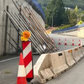 O PP esixe a reparación urxente e integral do muro da N-120 no Pino