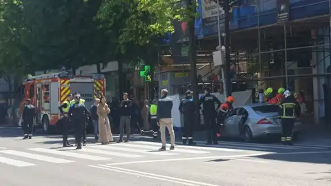Atropello múltiple frente al Ayuntamiento de Santander Atropello múltiple frente al Ayuntamiento de Santander