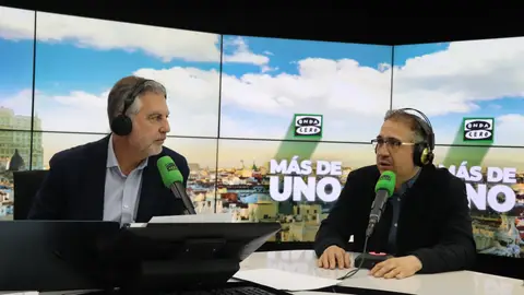 Aníbal Gómez y Carlos Alsina Aníbal Gómez y Carlos Alsina