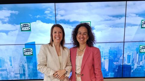 Cristina Vallejo, degana de l&rsquo;Il&middot;lustre Col&middot;legi de l&rsquo;Advocacia de Barcelona i s&ograve;cia directora de VPG Abogados i Ariadna Belver