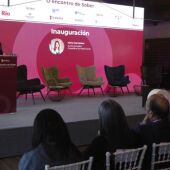 Momento da inauguración do Encontro a cargo da conselleira de Medio Rural, María José Gómez. Imaxe: Xunta