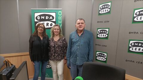 Fanny Albero, Svitlana Bolhan y Xavi Torremocha