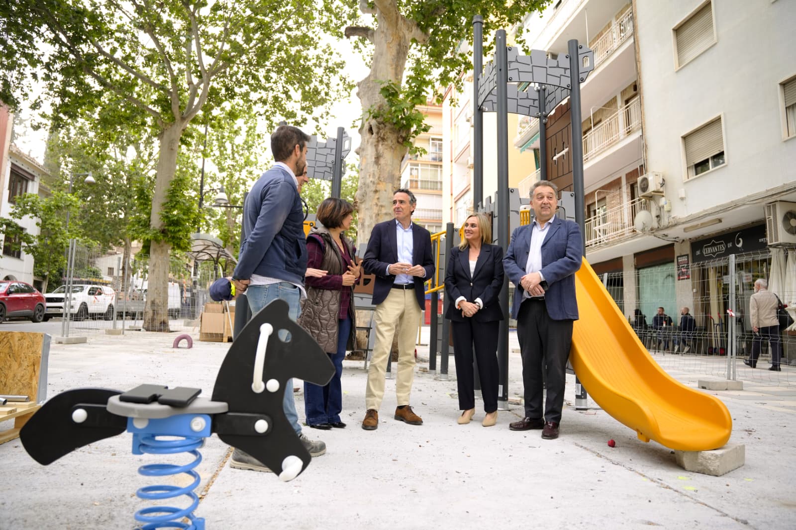 Las obras de la Avenida de Cervantes en Granada estarán terminadas antes de septiembre, según el Ayuntamiento Las obras de la Avenida de Cervantes en Granada estarán terminadas antes de septiembre, según el Ayuntamiento