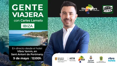 ‘Gente viajera’ viaja hasta Sant Antoni de Portmany para descubrir la esencia de la isla de Ibiza todo el año ‘Gente viajera’ viaja hasta Sant Antoni de Portmany para descubrir la esencia de la isla de Ibiza todo el año