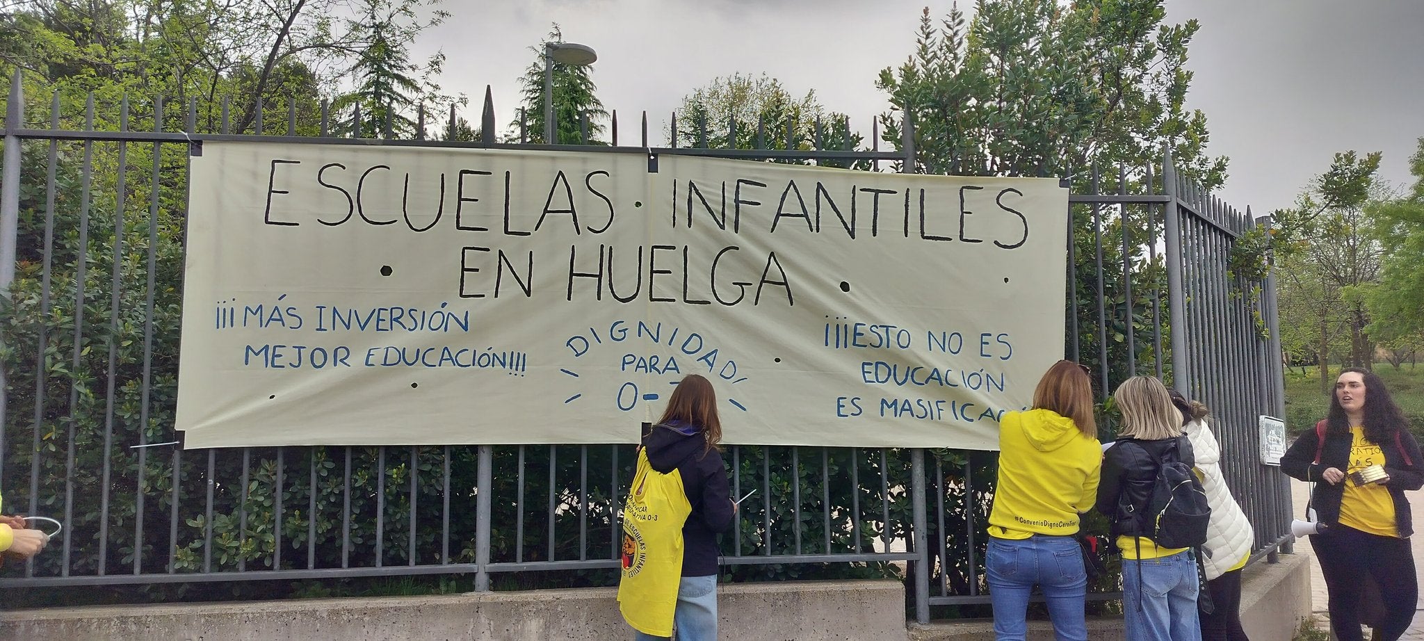 Las educadoras infantiles siguen sin ver cambios Las educadoras infantiles siguen sin ver cambios