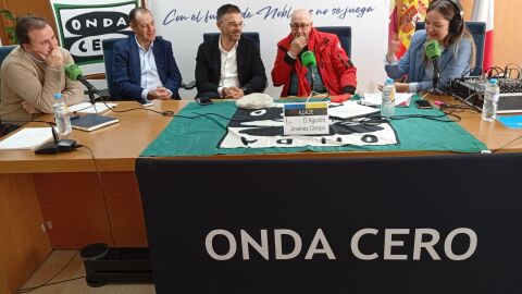 &Aacute;ngel Luengo, Jes&uacute;s C&aacute;novas, David Ejeda, Agust&iacute;n Jim&eacute;nez y Eva Mart&iacute;nez Abascal. 