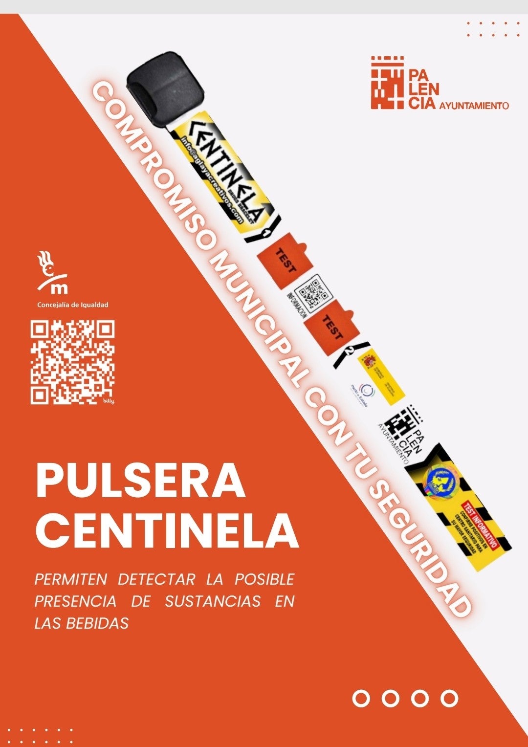 Los Puntos Violeta de la fiesta de la ITA contarán con pulseras centinela para usar en caso de emergencia Los Puntos Violeta de la fiesta de la ITA contarán con pulseras centinela para usar en caso de emergencia
