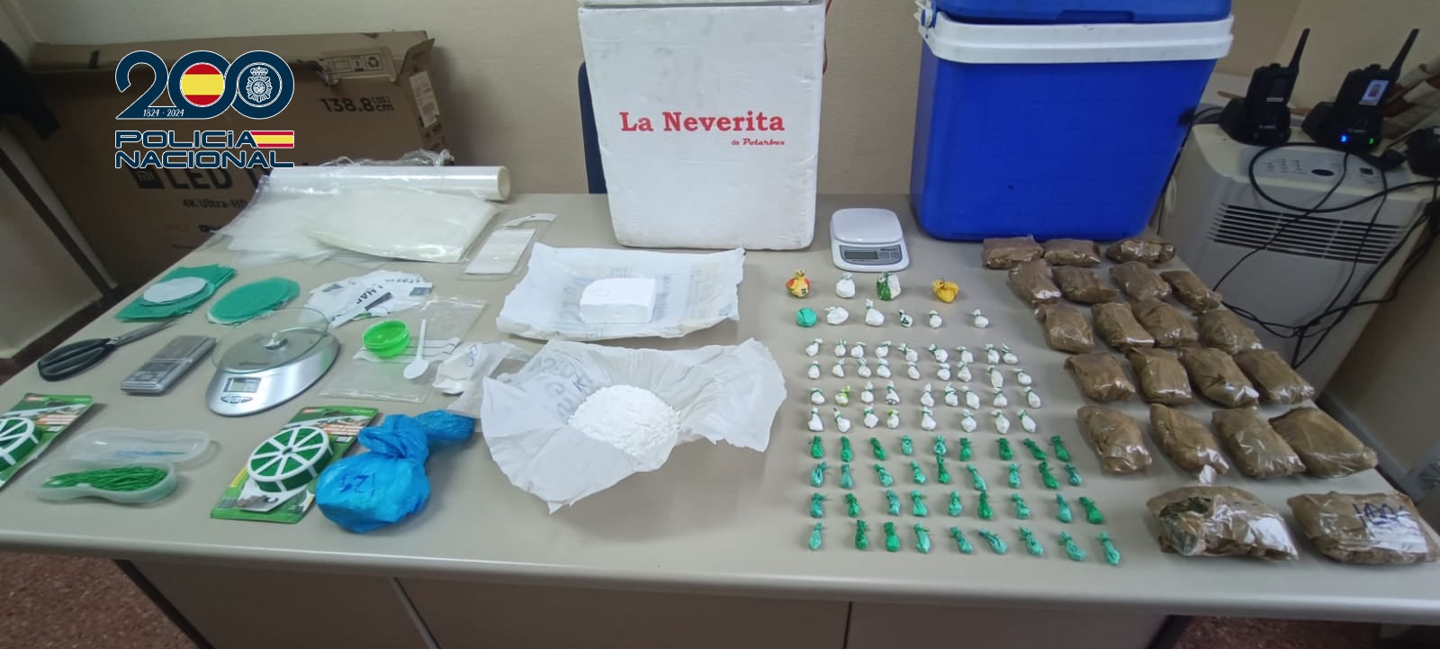 Desmantelado un laboratorio de cocaína en el Polígono de Toledo Desmantelado un laboratorio de cocaína en el Polígono de Toledo